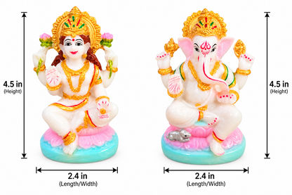 SHREE SAANIDHYA – Lakshmi Ganesh Idols Set