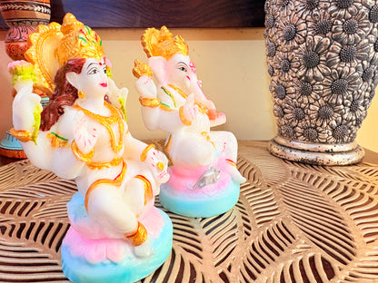 SHREE SAANIDHYA – Lakshmi Ganesh Idols Set